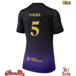 Barcelona Pau Cubarsi #5 Replica Away Stadium Shirt for Women 2026-27 Short Sleeve